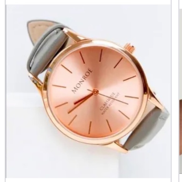 New Monroe Classique Watch in Sunburst Solerose - Picture 6 of 8